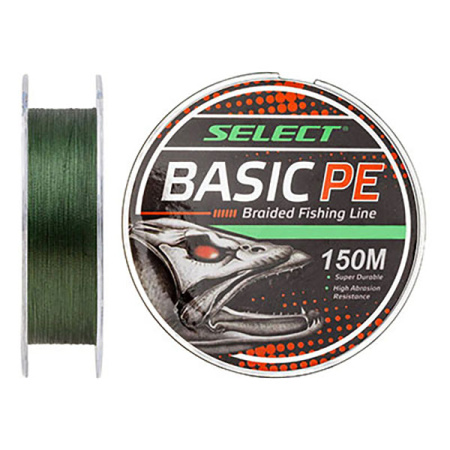 Шнур Select Basic PE 4x 150м     0.06 Dark green - купить по доступной цене Интернет-магазине Наутилус