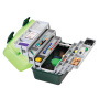 Ящик Nautilus 138 Tackle Box 6-tray Green-Grey - купить по доступной цене Интернет-магазине Наутилус