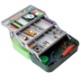 Ящик Nautilus 145 Tackle Box 3-tray XL Grey-Green - купить по доступной цене Интернет-магазине Наутилус