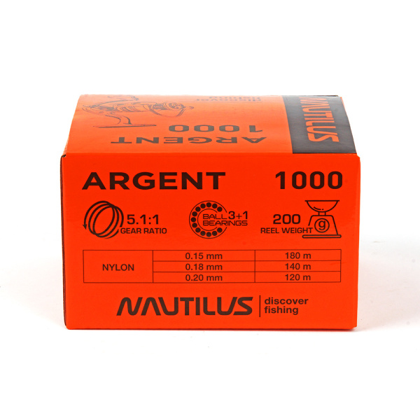 Катушка Nautilus Argent 1000 - купить по доступной цене Интернет-магазине Наутилус