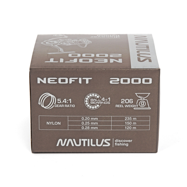 Катушка Nautilus Neofit 2000 - купить по доступной цене Интернет-магазине Наутилус