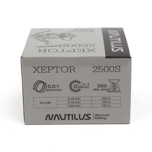 Катушка Nautilus Xeptor 2500S - купить по доступной цене Интернет-магазине Наутилус