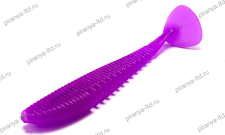 Мягкая приманка съедобн. силикон ПРОСТО Saw (Пила)  63 мм цв 003 фиолетовый флюо - купить по доступной цене Интернет-магазине Наутилус