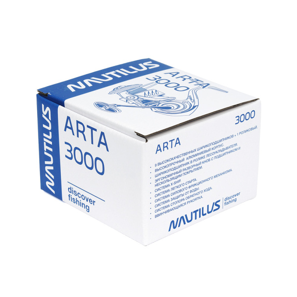 Катушка Nautilus Arta 3000 NEW - купить по доступной цене Интернет-магазине Наутилус