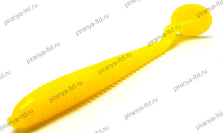 Мягкая приманка съедобн. силикон ПРОСТО Leech (Пиявка)  75 мм цв 014 желтый NP - купить по доступной цене Интернет-магазине Наутилус