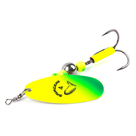 Блесна вращающаяся Savage Gear Caviar Spinner #2 Sinking Fluo Yellow Chartreuse, 6г, арт.42310 - купить по доступной цене Интернет-магазине Наутилус