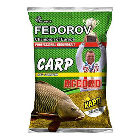 Прикормка Allvega Fedorov Record 1кг Карп - купить по доступной цене Интернет-магазине Наутилус