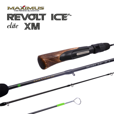 Зимняя удочка Maximus REVOLT ICE ELITE XM 301МH 0.75м до 40гр - купить по доступной цене Интернет-магазине Наутилус