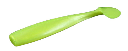 Мягкая приманка Lunker City Shaker 3.75-027 Chartreuse Silk* - купить по доступной цене Интернет-магазине Наутилус