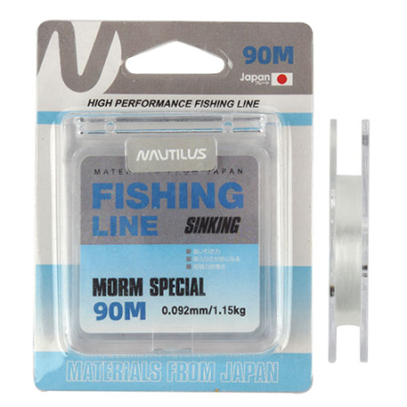 Леска Nautilus Toray MORM Special 0,092мм.,1,15кг, 90м.red - купить по доступной цене Интернет-магазине Наутилус