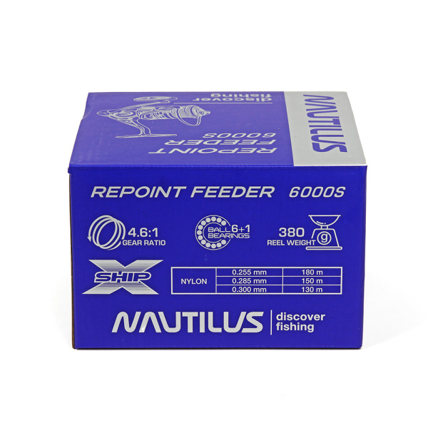 Катушка Nautilus Repoint Feeder 6000S - купить по доступной цене Интернет-магазине Наутилус