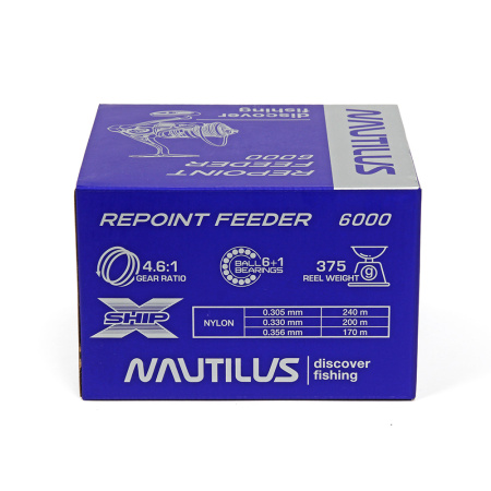 Катушка Nautilus Repoint Feeder 6000 - купить по доступной цене Интернет-магазине Наутилус