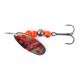 Блесна вращающаяся Savage Gear Caviar Spinner #4 Sinking Fluo Orange Silver, 14г, арт.40970 - купить по доступной цене Интернет-магазине Наутилус