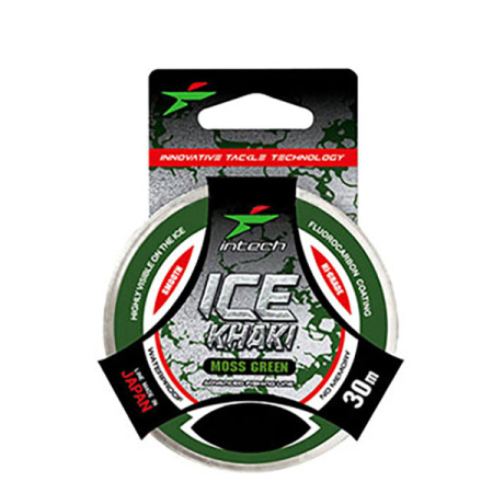 Леска Intech Ice Khaki 0.204mm 3.60kg 50m  moss-green - купить по доступной цене Интернет-магазине Наутилус