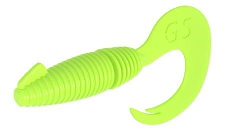 Твистер GreenFishing Signature Sharp 2.5" 6.3см, лайм - купить по доступной цене Интернет-магазине Наутилус