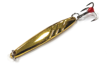 Блесна HITFISH Winter spoon 7005 46 10гр color #03 Gold - купить по доступной цене Интернет-магазине Наутилус