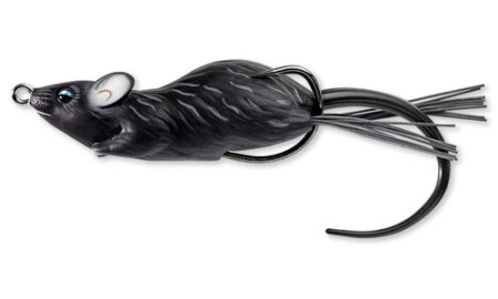 Мягкая приманка LIVETARGET Mouse Walking Bait 90F-404 Black/Black, 90мм, 28г, плавающая, поверхностная - купить по доступной цене Интернет-магазине Наутилус