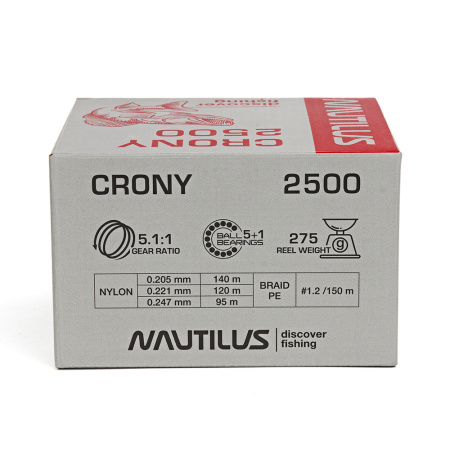 Катушка Nautilus Crony 2500* - купить по доступной цене Интернет-магазине Наутилус