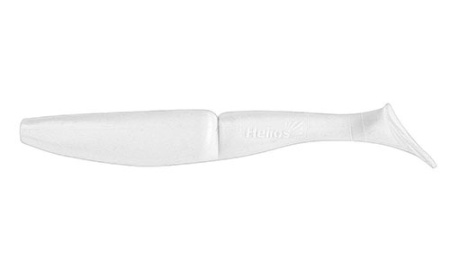 Виброхвост Helios Guru 5,0/12,7 см White  (HS-31-001) - купить по доступной цене Интернет-магазине Наутилус