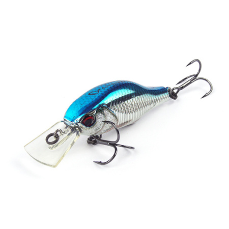 Воблер Savage Gear Gravity Crank MR 73 Floating Blue Chrome, 7.3см, 19г, плавающий, 1,4-2м, арт.71685 - купить по доступной цене Интернет-магазине Наутилус