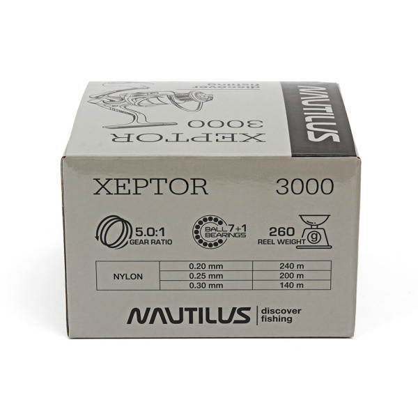 Катушка Nautilus Xeptor 3000* - купить по доступной цене Интернет-магазине Наутилус