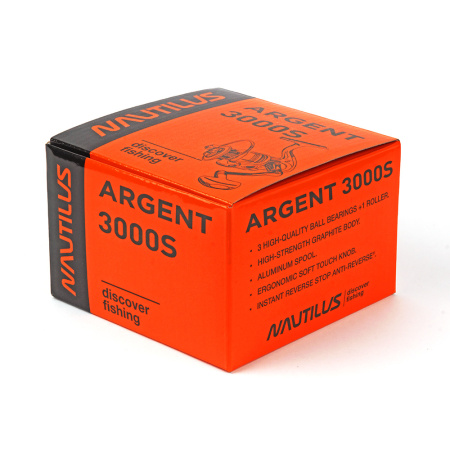 Катушка Nautilus Argent 3000S* - купить по доступной цене Интернет-магазине Наутилус