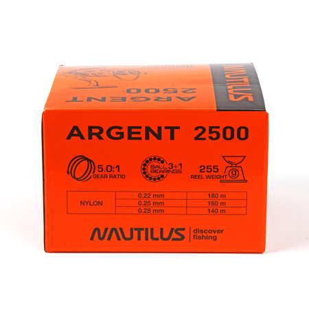 Катушка Nautilus Argent 2500* - купить по доступной цене Интернет-магазине Наутилус