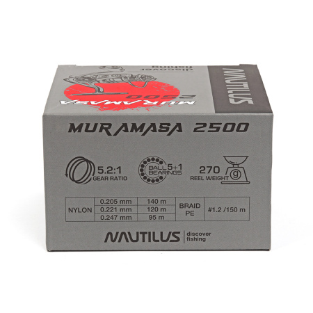 Катушка Nautilus Muramasa 2500 - купить по доступной цене Интернет-магазине Наутилус