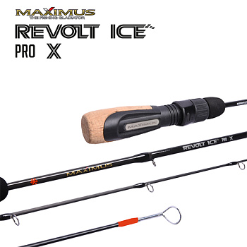 Зимняя удочка Maximus REVOLT ICE PRO X281H 0.7м до 50гр