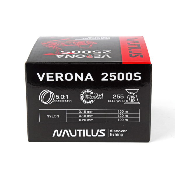 Катушка Nautilus Verona 2500S - купить по доступной цене Интернет-магазине Наутилус