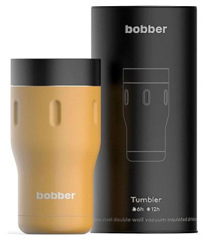 Термокружка Bobber Tumbler-350  0.35мл Tumbler-350/Ora (оранжевый/черный тубус)