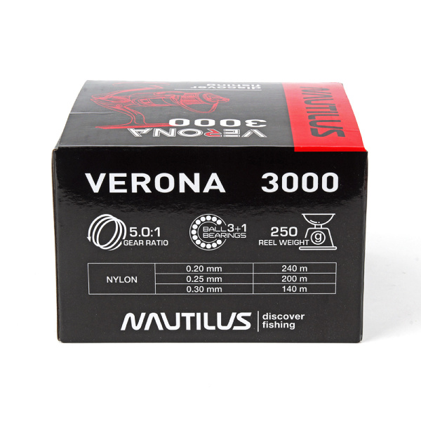 Катушка Nautilus Verona 3000* - купить по доступной цене Интернет-магазине Наутилус