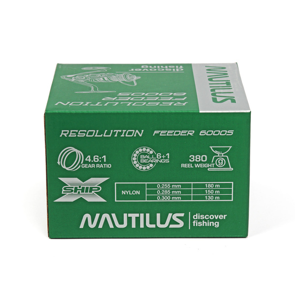Катушка Nautilus Resolution Feeder 6000S - купить по доступной цене Интернет-магазине Наутилус