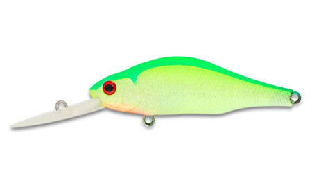 Воблер ZipBaits Khamsin Jr. DR 50mm 998 Luminous Chartlime - купить по доступной цене Интернет-магазине Наутилус