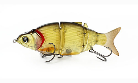 Воблер Izumi Shad Alive 5 section white fish 105мм 25г Fast Sinking цв. 8 - купить по доступной цене Интернет-магазине Наутилус