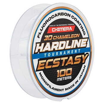 Флюорокарбон Chimera Hardline Fluorocarbon Coating 3D Chameleon Ecstasy Clear (Прозрачный)  50м  #0.405