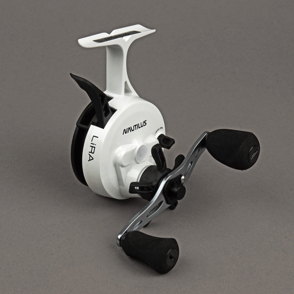 Катушка зимняя Nautilus Lira White - купить по доступной цене Интернет-магазине Наутилус