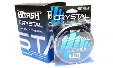 Леска HITFISH Crystal Ice d0,286мм 8,96кг 100м цв. голубой - купить по доступной цене Интернет-магазине Наутилус