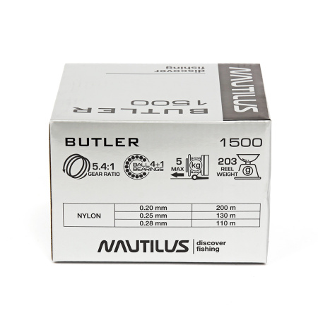 Катушка Nautilus Butler NBE1500 - купить по доступной цене Интернет-магазине Наутилус