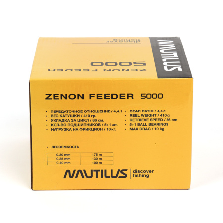 Катушка Nautilus Zenon Feeder NZF5000 - купить по доступной цене Интернет-магазине Наутилус