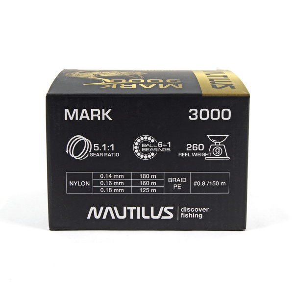 Катушка Nautilus Mark 3000 - купить по доступной цене Интернет-магазине Наутилус