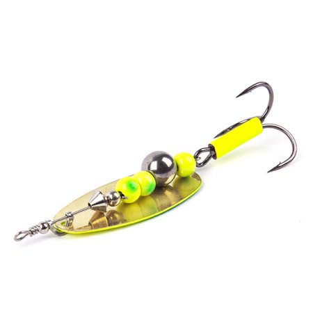 Блесна вращающаяся Savage Gear Caviar Spinner #2 Sinking Fluo Yellow Chartreuse, 6г, арт.42310 - купить по доступной цене Интернет-магазине Наутилус