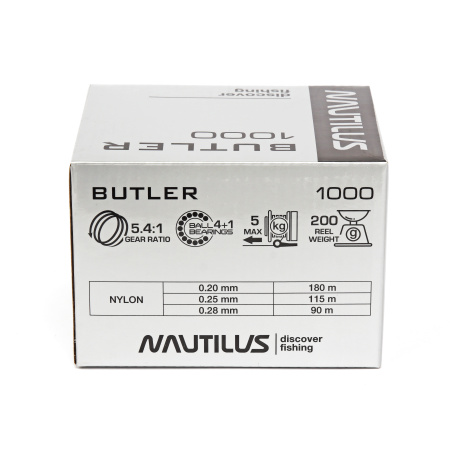 Катушка Nautilus Butler NBE1000 - купить по доступной цене Интернет-магазине Наутилус
