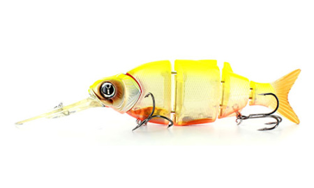 Воблер Izumi Shad Alive With Lip 5 section white fish 145 DD 145мм  57г Suspending цв. 4 - купить по доступной цене Интернет-магазине Наутилус