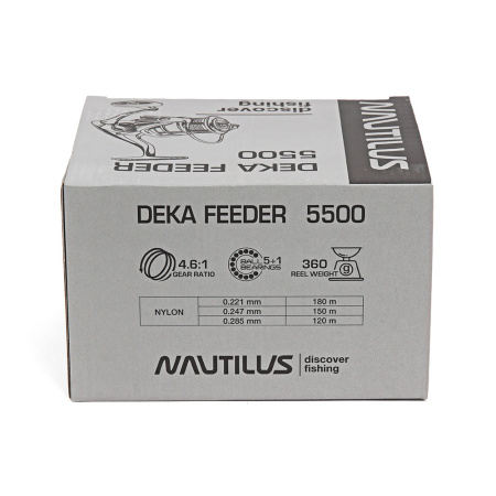 Катушка Nautilus Deka Feeder 5500 - купить по доступной цене Интернет-магазине Наутилус