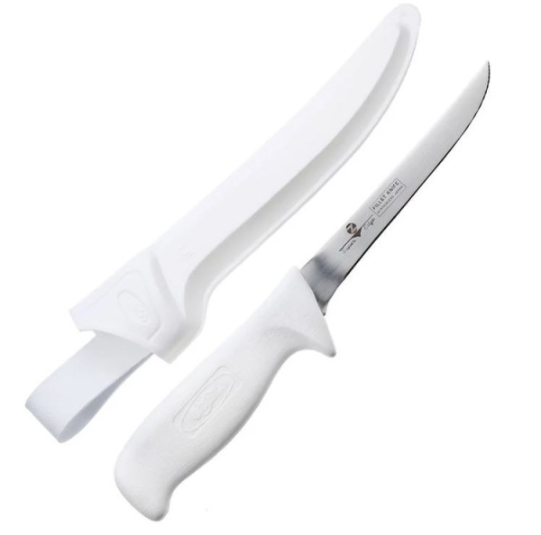 Нож Zest Knife Molded Handle W/Molded W-310 #38 White Lux Fillet - купить по доступной цене Интернет-магазине Наутилус