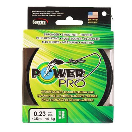 Шнур Power Pro 135м зеленый d0,23мм 15кг - купить по доступной цене Интернет-магазине Наутилус