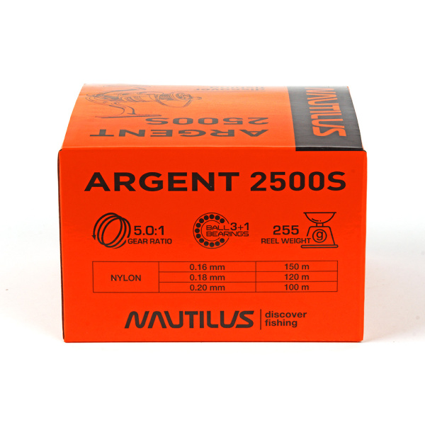 Катушка Nautilus Argent 2500S* - купить по доступной цене Интернет-магазине Наутилус