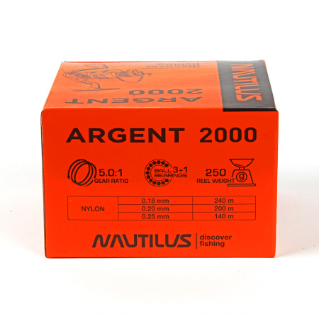 Катушка Nautilus Argent 2000 - купить по доступной цене Интернет-магазине Наутилус