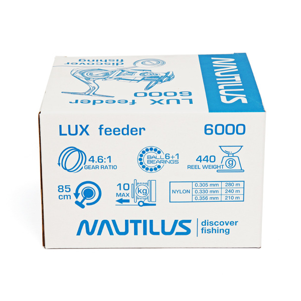 Катушка Nautilus Lux Feeder 6000* - купить по доступной цене Интернет-магазине Наутилус